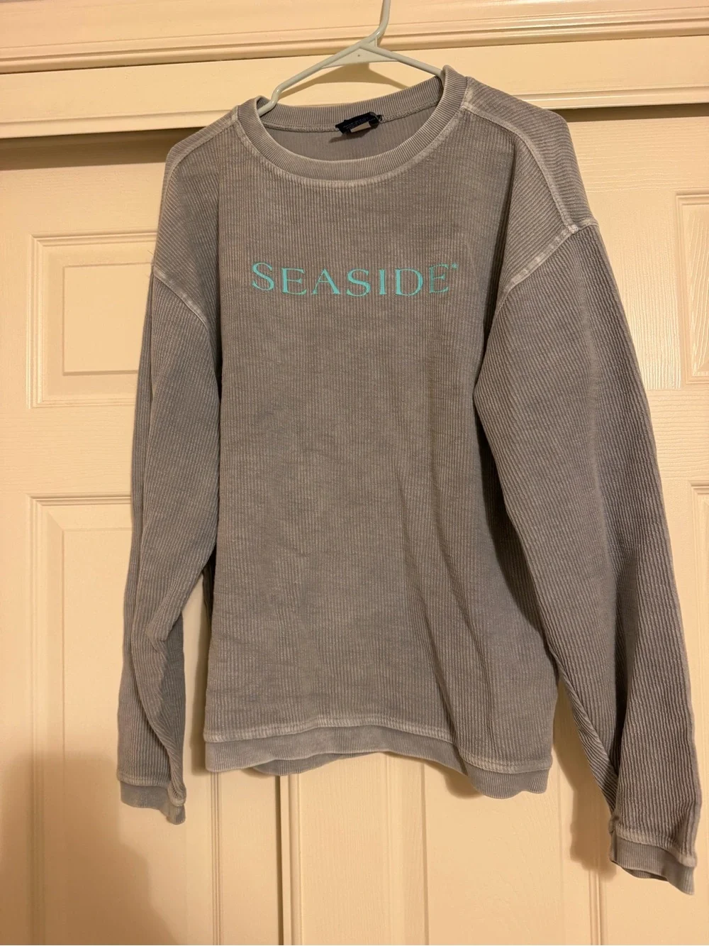 Seaside Granite Ribbed Sweatshirt - Picture 1 of 3
